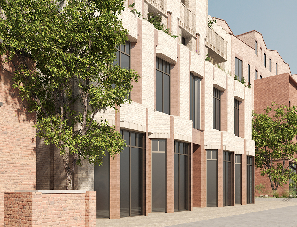 Ground floor aligned with the neighbouring setback, enhancing streetscape cohesion.